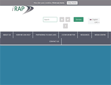 Tablet Screenshot of irap.org